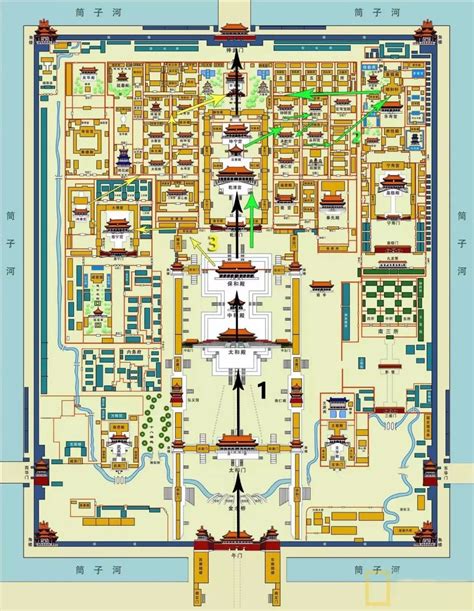 乾清宫平面图|全景故宫